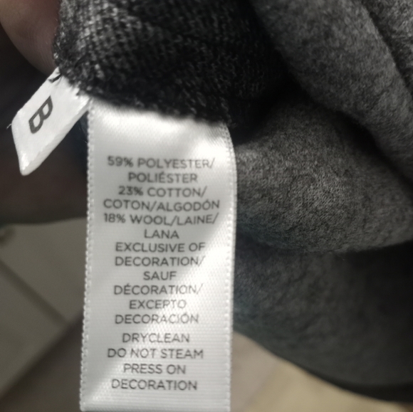 Women's Loft Size M Sleeveless Wool tweed dress - Picture 5 of 5